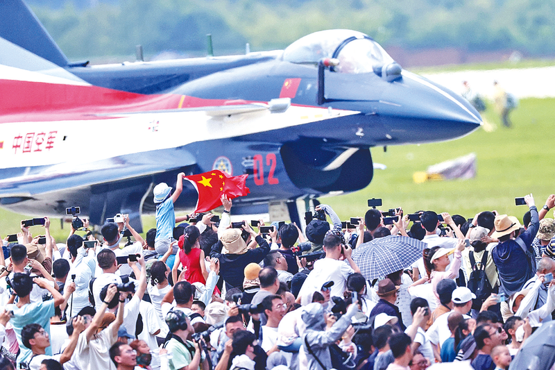 被男人操视频长春航空展迎来首个公众日